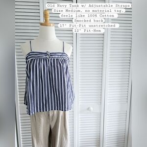 Old Navy Striped Tank Top